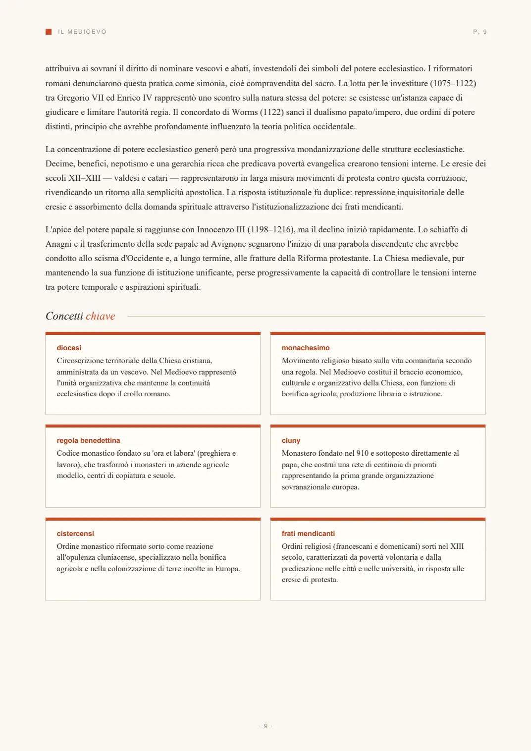 Pagina 10 del dossier di esempio